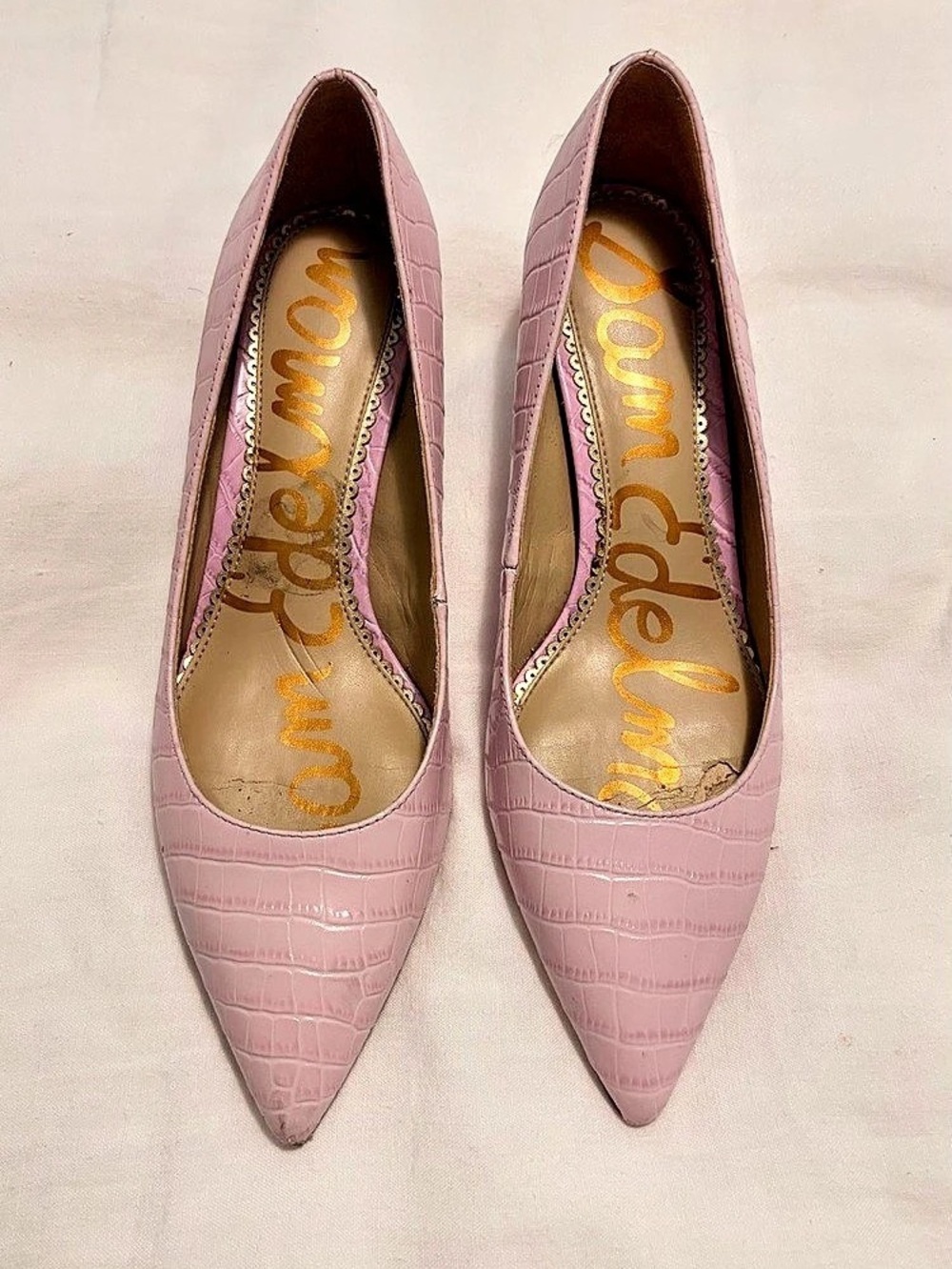 Sam Edelman Pointed Toe Pumps in Pink Size 6.5